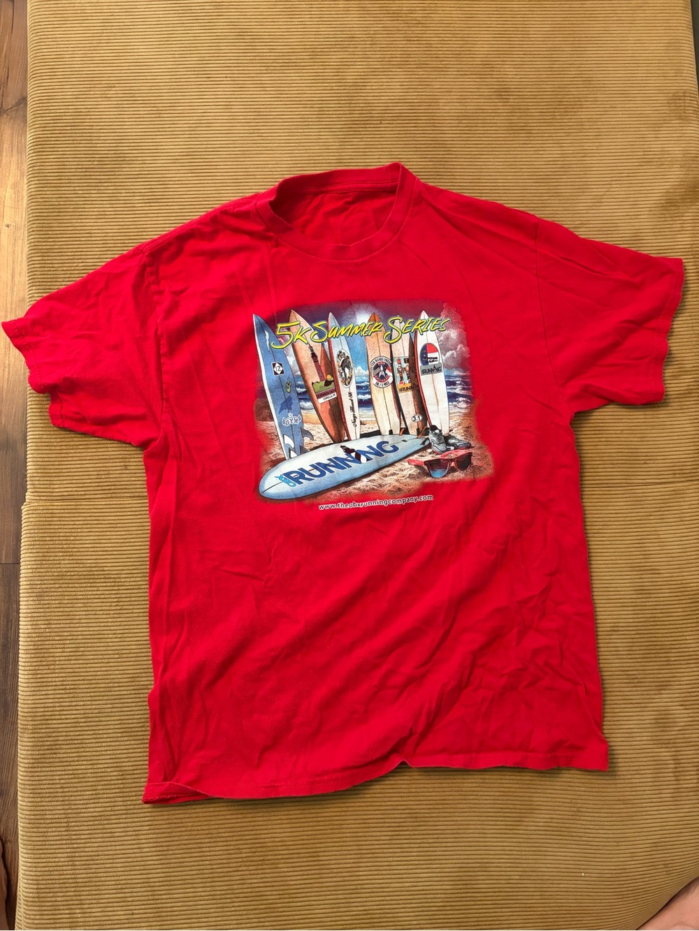 Outer Banks OBX running 5k vintage shirt